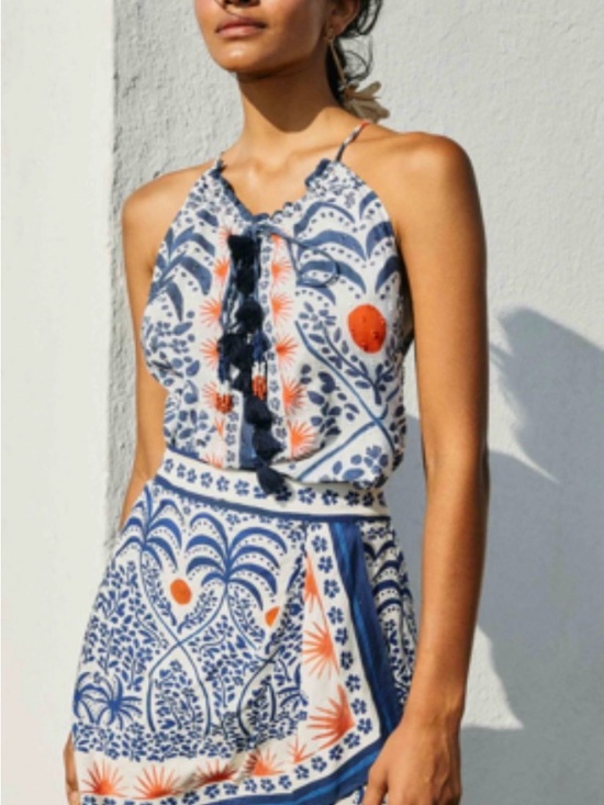 FARM Rio Dresses & Skirts - Farm Rio Afternoon Breeze Tank and Mini Skirt